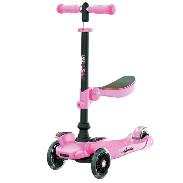 Hurtle HURFS66 ScootKid Mini Kids Toy Scooter (Pink)