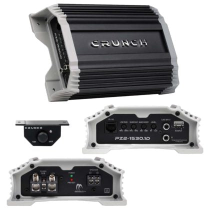 Crunch PZ215301D Monoblock Amplifier, 1500 Watts