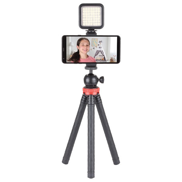 Sunpak VGY-LED49 Online Influencer Vlogging Kit with Bluetooth Remote