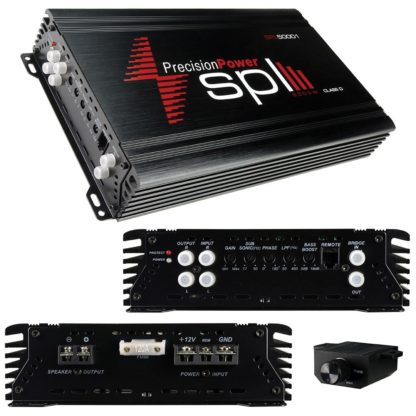 SPL Audio SPL50001 Monoblock Amplifier, 2500W RMS/5000W MAX