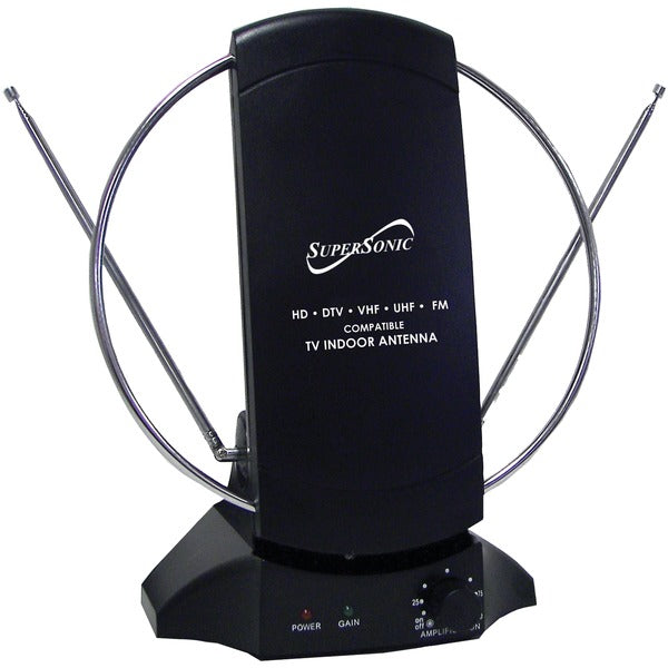 Supersonic SC-605 HDTV Digital Amplified Indoor Antenna