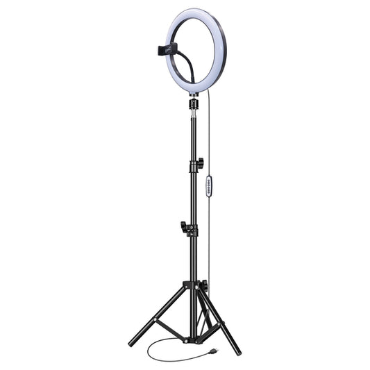Supersonic SC-1630RGB PRO Live Stream LED Selfie RGB Ring Light with Stand 10"