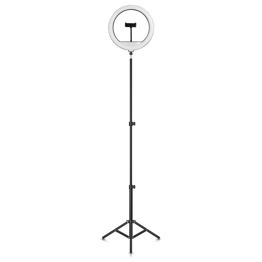 Supersonic SC-2410SR PRO Live Stream 14" LED Selfie Ring Light with Floor Stand