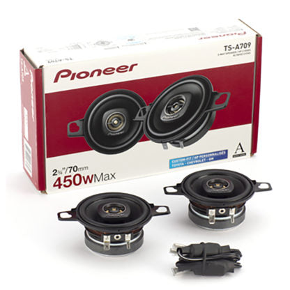 Pioneer TSA709 2-3/4" 2-Way Speakers, 100W RMS/450W Max (Pair)