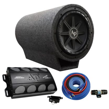 Audiopipe TUBOX1250 12″ Vented Bass Pipe 1000 Watt Super Bass Combo Package