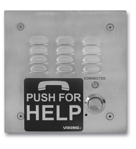 Viking electronics E-1600-30A 5 X 5 Stainless Emergency Phone