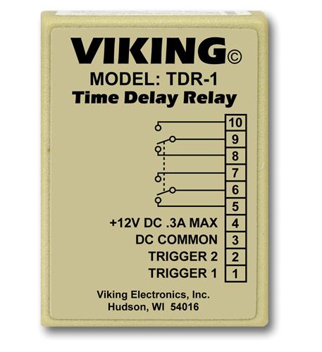 Viking electronics TDR-1 Viking Time Delay Relay