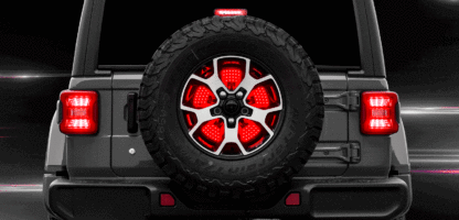XKGlow XK041019 Jeep 5th Wheel Light w/Brake, Running, Reverse & Turn Signal