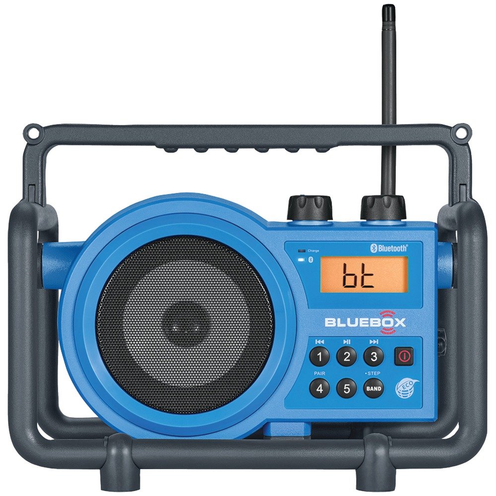 SANGEAN BB100 BlueBox Portable Ultra-Rugged Rechargeable Digital Receiver