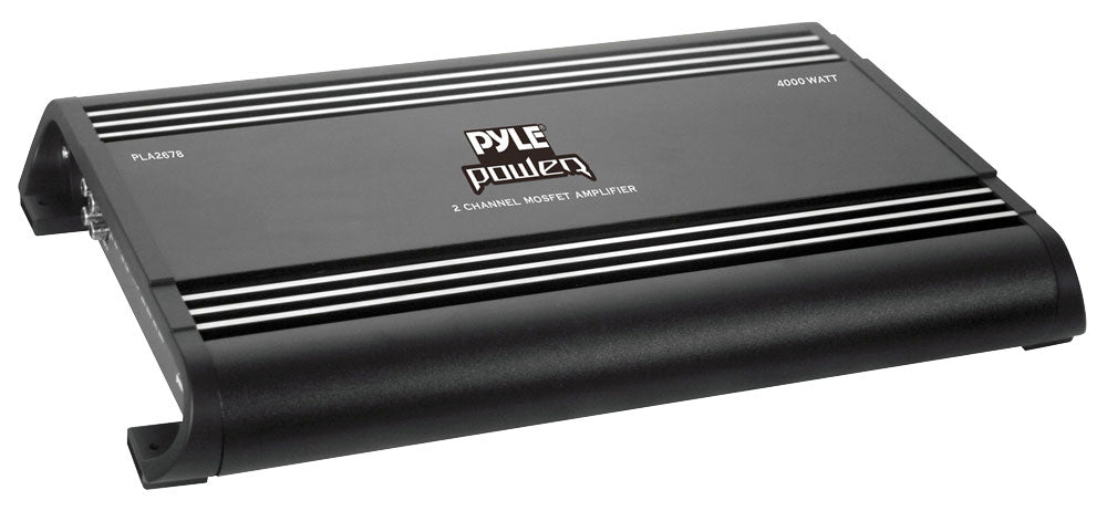 Pyle PLA2678 2 Channel 4000 Watts Bridgeable Mosfet Amplifier