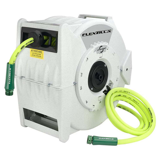 Flexzilla L8340FZ Retractable Water Hose Reel w/Levelwind Technology 1/2" X 70'