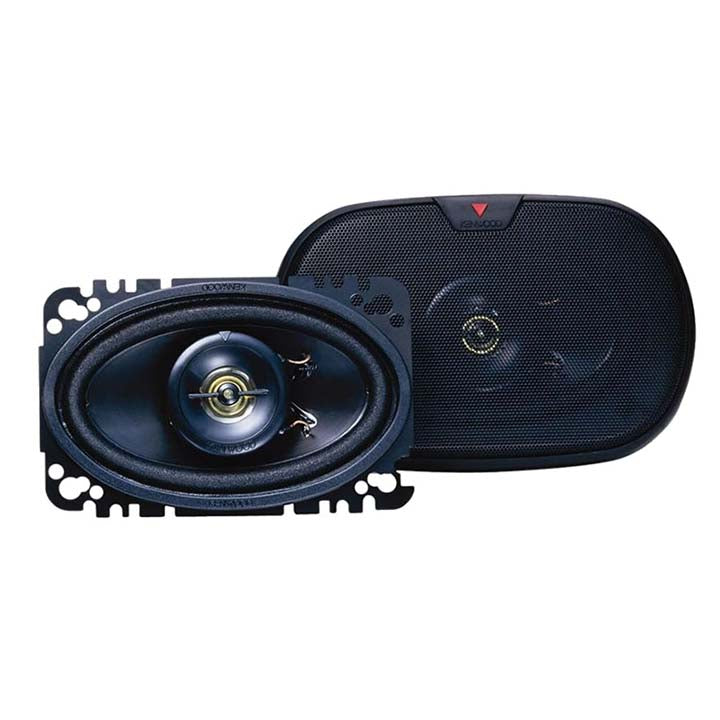 Kenwood KFC4675C 4" x 6" 120 Watt 2 Way Speaker pair