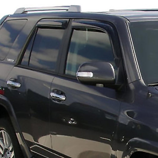 Auto Vent Shade Original Ventvisor Side Window Deflector Dark Smoke 4Pc Set for 2003-2009 Toyota 4R