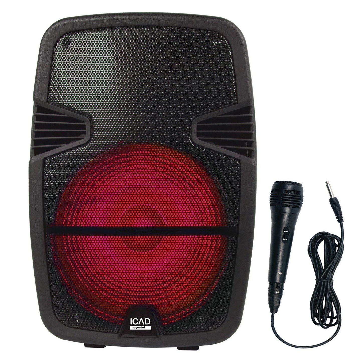Gemini GSX-L515BTB 15-Inch Active Rechargeable Bluetooth® Speaker