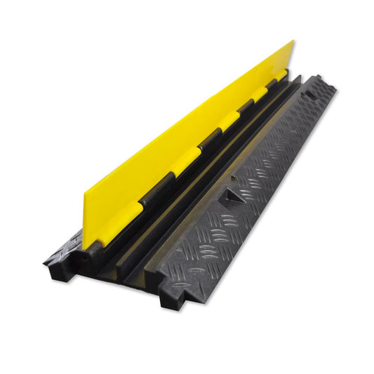 Pyle PCBLCO26 Cable Protective Cover Ramp, Cord/Wire Concealment Protection Track, Hassle-Free