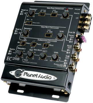 Planet Audio EC20B 3 Way Electronic Crossover