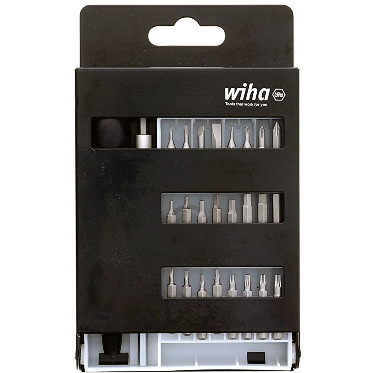 Wiha 75992W System 4 ESD Safe Micro Bit - 27 Piece Set