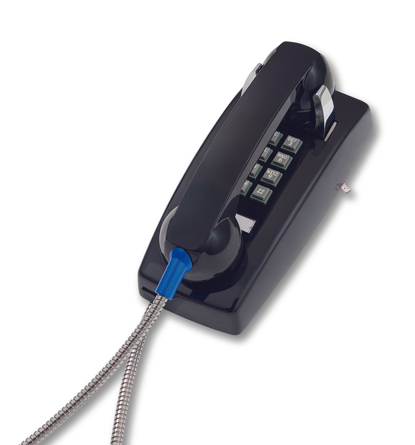 Cortelco 2554-AHC-BK 255400ahc20m Wall Phone W/metal Cradle