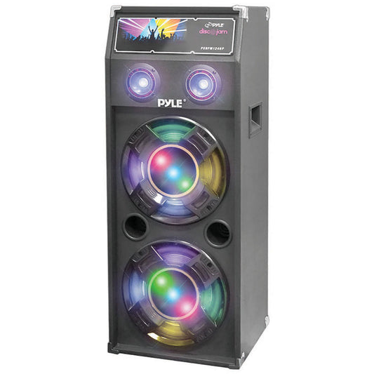 Pyle Pro PSUFM1240P 12" 1400 Watt Disco Jam Speaker w/ Lights