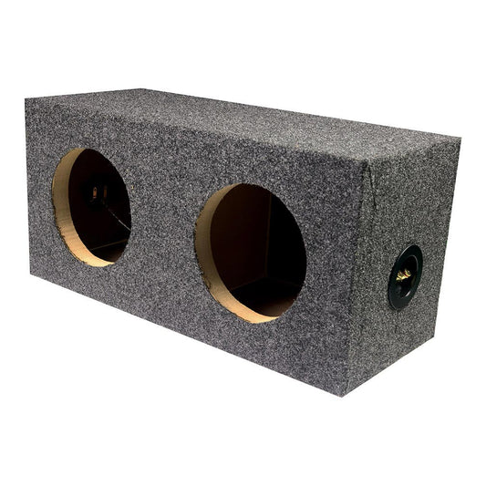 Qpower QHD265 Dual Sealed 6.5" Heavy Duty Woofer Box