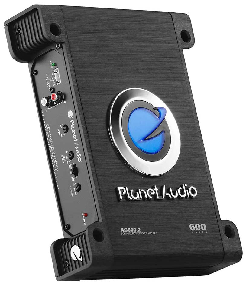 Planet Audio AC600.2 ANARCHY 600-Watt Full Range Class A/B 2 to 8 Ohm Stable 2 Channel Amplifier