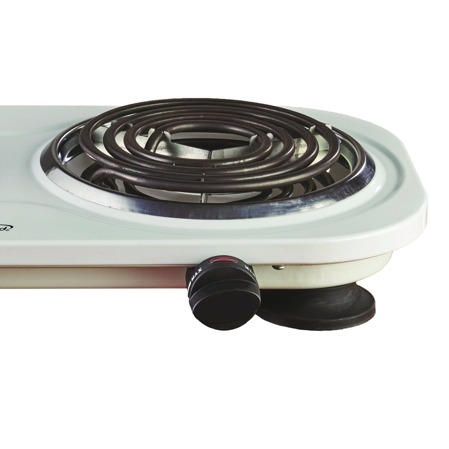 Brentwood Appl. TS-361W 1,500W Double Electric Burner (White)