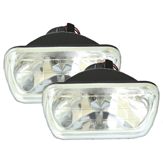 Street Vision SV7012B 46 Inch Diamond Cut Replacement Headlights (No Bulbs)