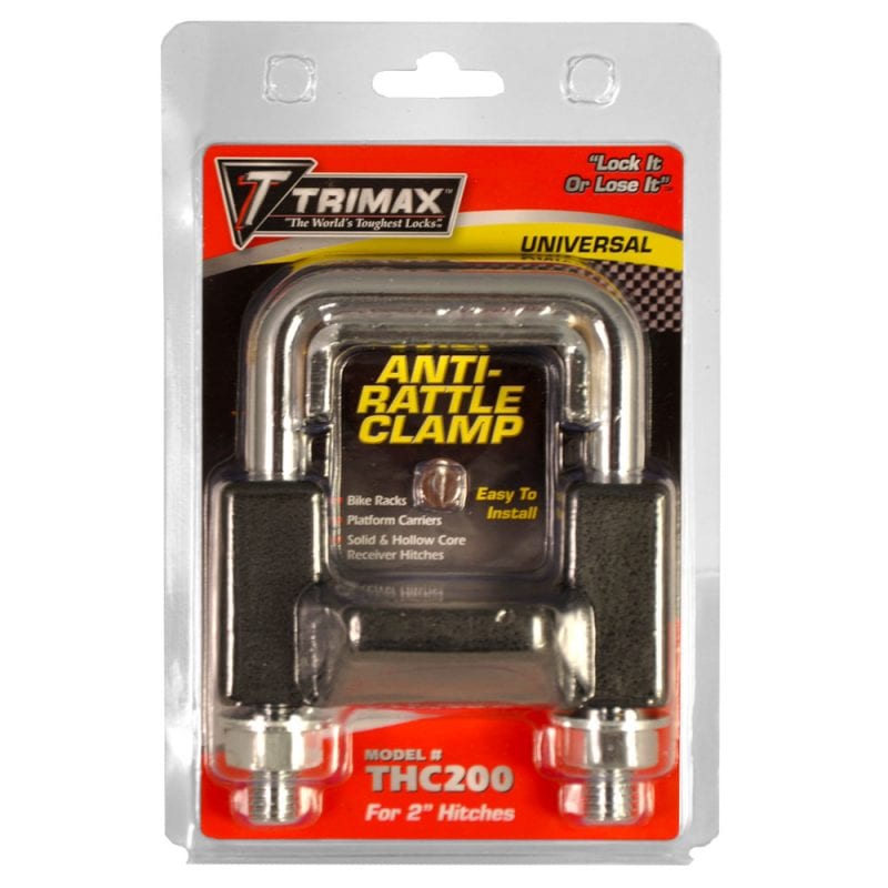 Trimax THC200 Universal Anti-Rattle Clamp, Fits 2 Hitch