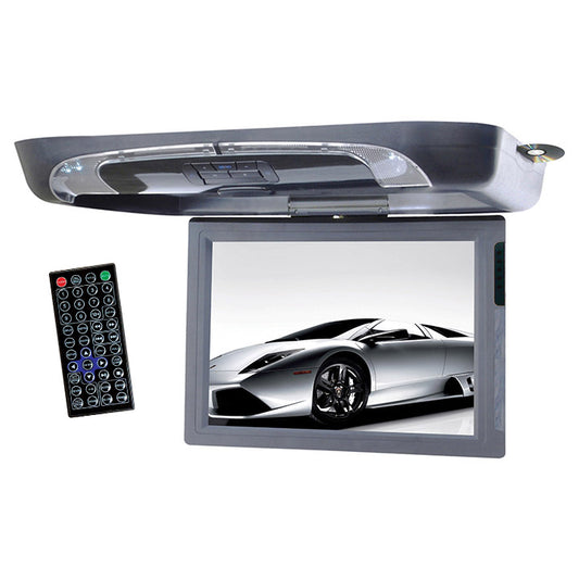 Tview T1591DVFDGR 15 Overhead Monitor w/DVD Player & IR/FM Transmitters