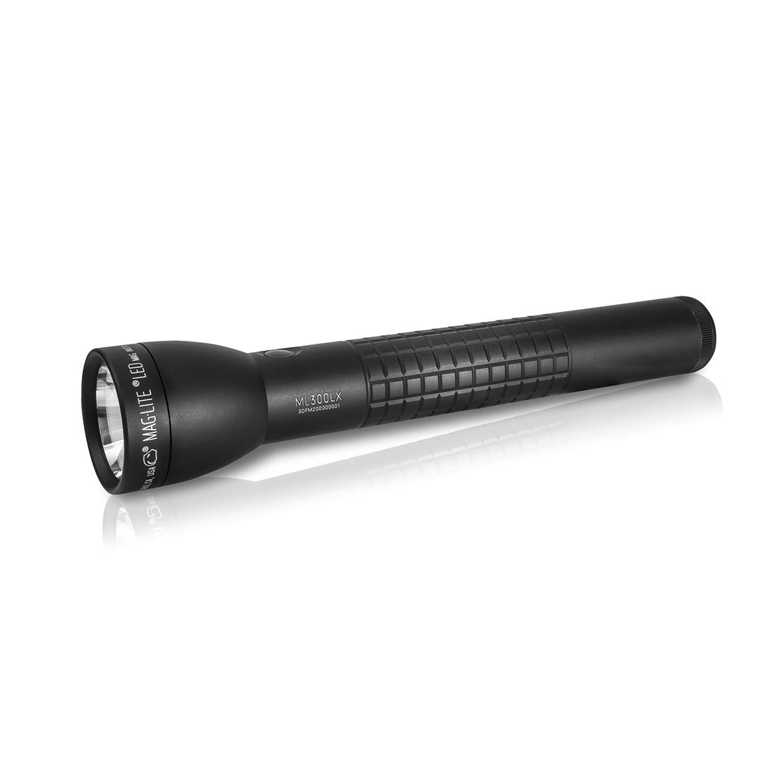 Maglite ML300LXS3CC6 3 Cell D Led Flashlight Black-Blister Pack