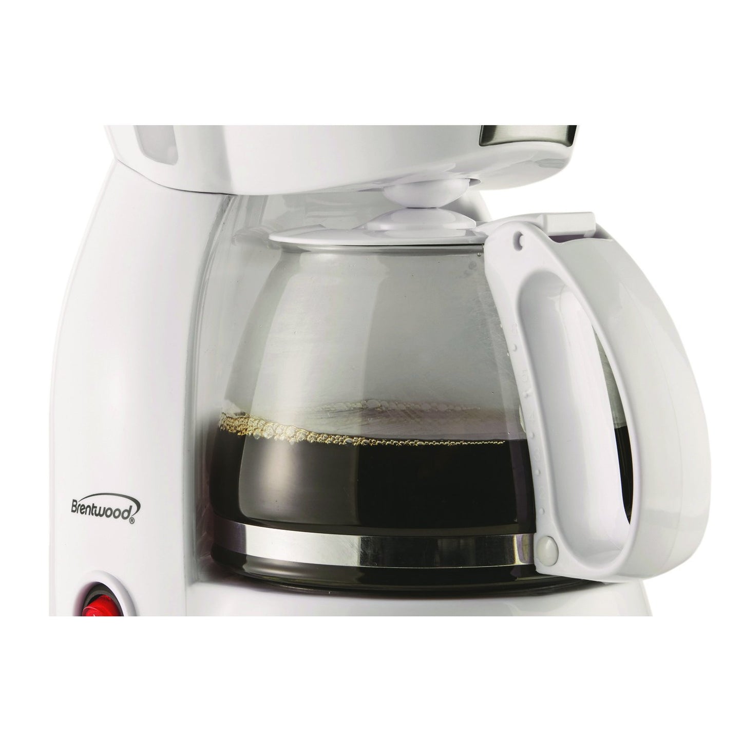 Brentwood Appliances TS-213W 4-Cup Coffee Maker (White)