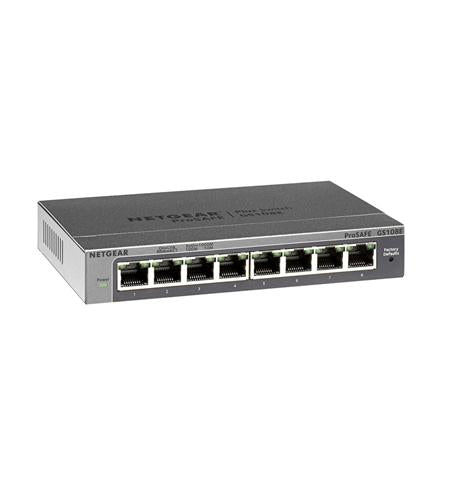 Netgear GS108E-300NAS Prosafe 8 Port Gigabit Switch