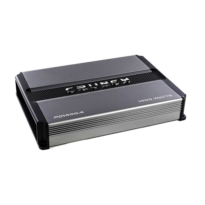 Crunch PD 1400.4 Power Drive Bridgeable Amplifier 1400 Watts Class Ab 4 ch