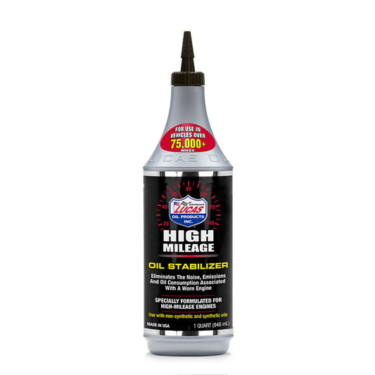 Lucas Oil 10118 High Mileage Oil Stabilizer 1 Quart