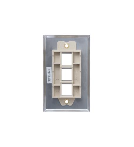Icc FACE-3-SS Ic107sf3ss - 3port Face Stainless Steel