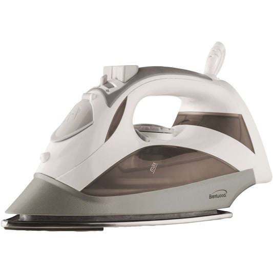 Brentwood Appl. MPI-90W Steam Iron w/Auto Shutoff (White)