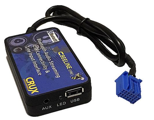 Crux BTSHN1 Bluetooth Streaming for select Honda Vehicles 1998-2005
