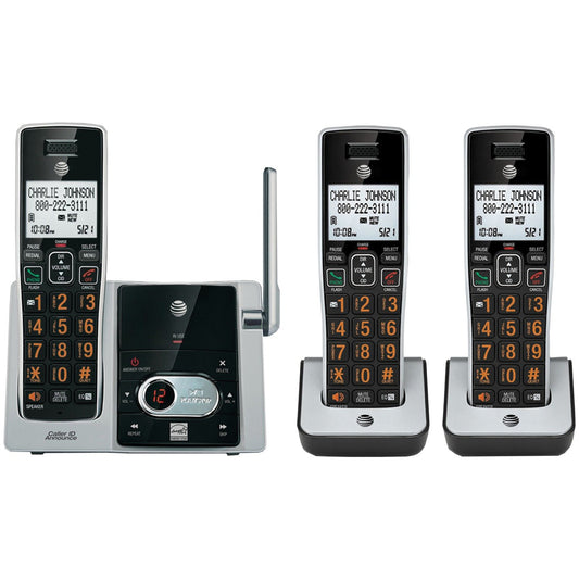 AT&T CL82313 Cordless Answering System w/Caller ID/Call Waiting 3-handset system