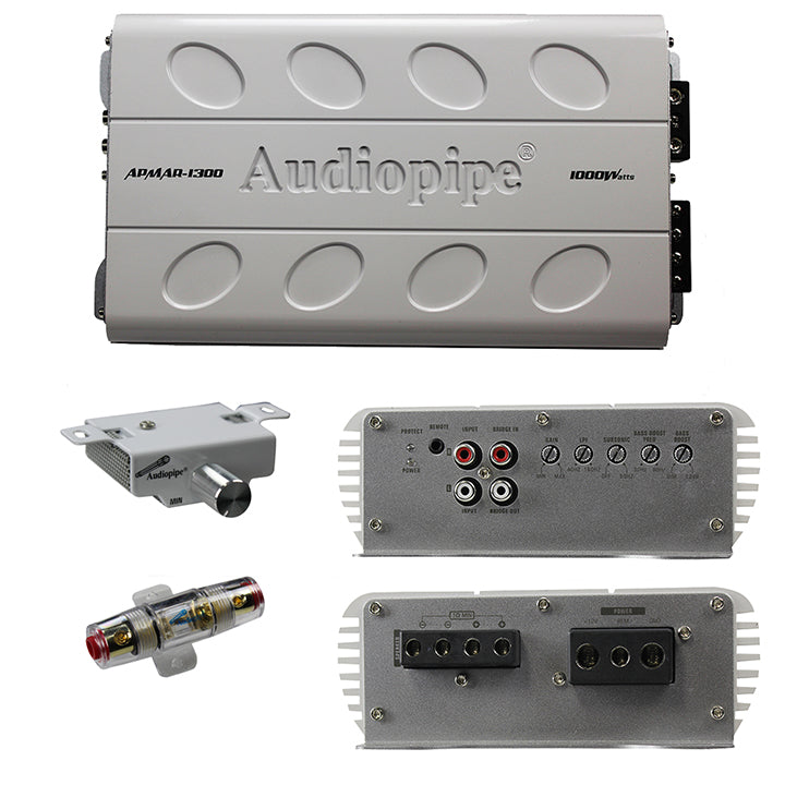 Audiopipe APMAR1300 Marine Mini Amplifier 1000W