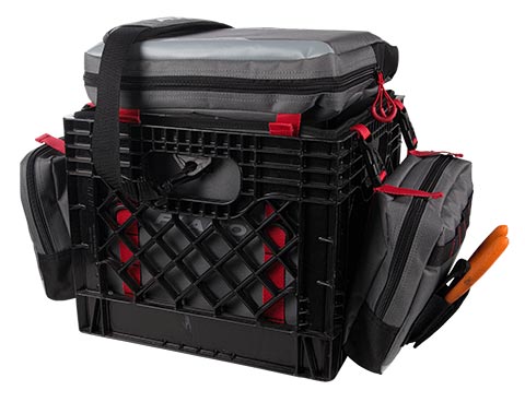 Plano PLAB88140 Weekend Series Kayak Soft Crate  Gray/Red