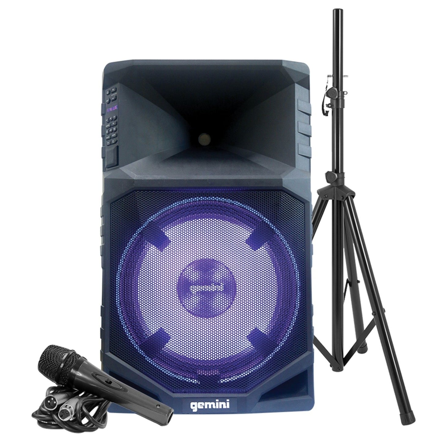Gemini GSW-T1500PK 15" Portable Water-Resistant Wireless Bluetooth System