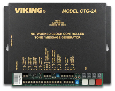 Viking Electronics CTG-2A Network Clock Controlled Tone Generator
