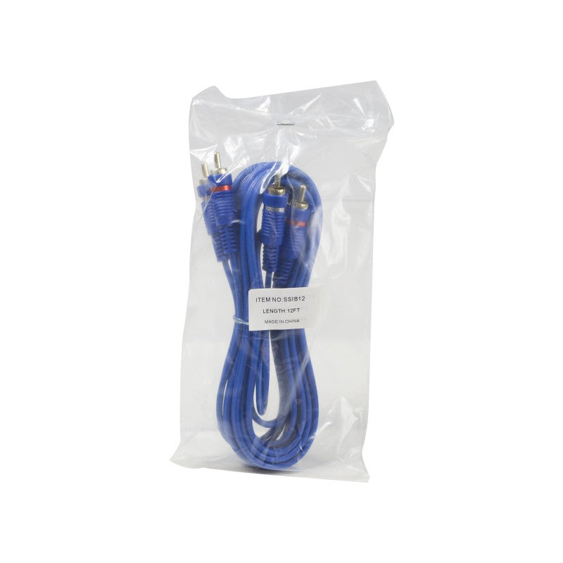 Stinger SSIB12 12Ft. RCA Cable