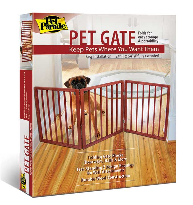 Pet Parade Folding Pet Dog Gate