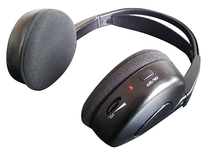 Audiovox MTGHP2CA Dual channel wireless fold flat headphones auto shut off