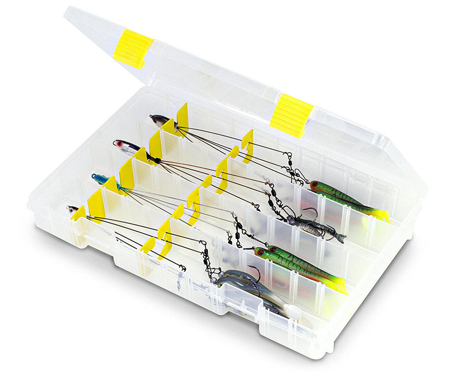 Plano 370800 The Umbrella Rig Stowaway 3700 size with yellow dividers