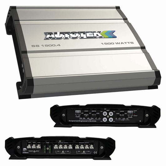Autotek SS15004 Super Sport Amplifier 1500 Watt 4 Channel