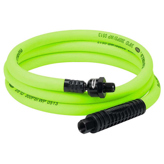 Flexzilla HFZ3806YW2B Whip Hose W/ Ball Swivel 3/8In X 6Ft