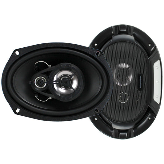 Renegade RX693 6X9" 300 Watt 4 Ohm 3 Way Speaker pair