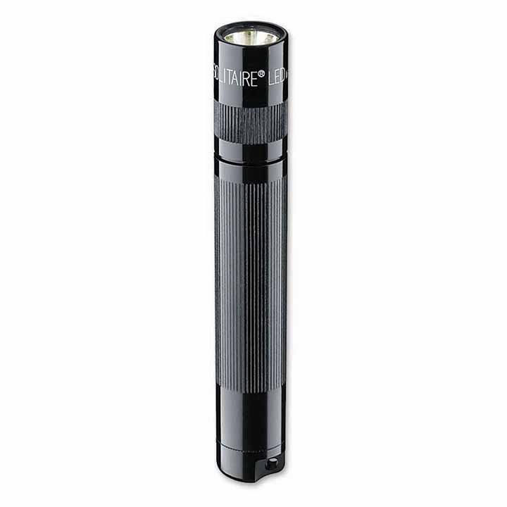 Maglite SJ3A016 1 CELL AAA Solitaire LED Flashlight Black